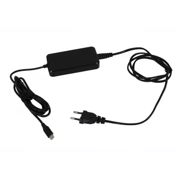 ALLNET 90W USB-C GaN PD virtalähde 2,8m kaapelilla - musta