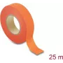 Delock kangasteippi 25 m x 19 mm revittävä itseliimautuva oranssi