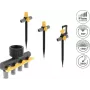 Delock sprinkler T-liitinsarja 90°, 180° ja 360° suuttimilla + 4-haarainen jakaja