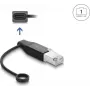 Delock USB Type-C verkkosovitin Gigabit LAN 1 x RJ45 pistoke