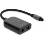 Delock S/PDIF TOSLINK jakaja 1 tulo 2 lähtöä