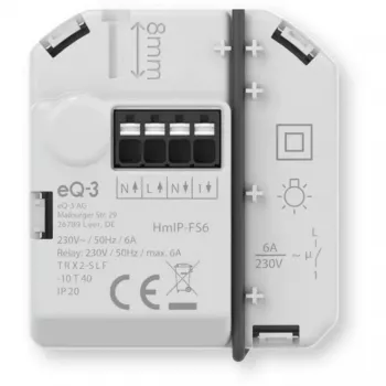 Homematic IP uppoasennettava kytkinaktori 6A