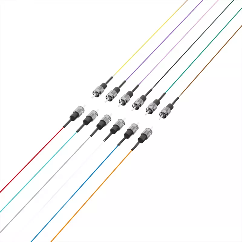 EFB kuitu-pigtail ST 50/125µm OM4, 12 värin sarja, 2 m