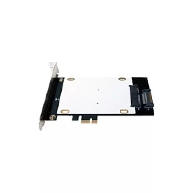 LogiLink PCI Express 3.0 x4 -adapterikortti kahdelle M.2 NVMe SSD:lle ja kahdelle SATA III:lle