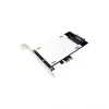 LogiLink PCI Express 3.0 x4 -adapterikortti kahdelle M.2 NVMe SSD:lle ja kahdelle SATA III:lle