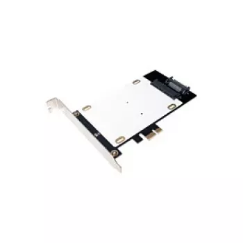 LogiLink PCI Express 3.0 x4 -adapterikortti kahdelle M.2 NVMe SSD:lle ja kahdelle SATA III:lle