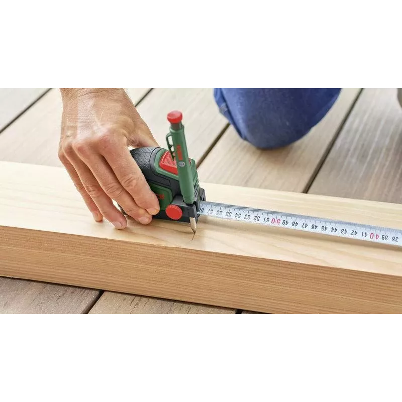Bosch 1600A03318 5 m mittanauha kynäpidikkeellä (vihreä/musta)