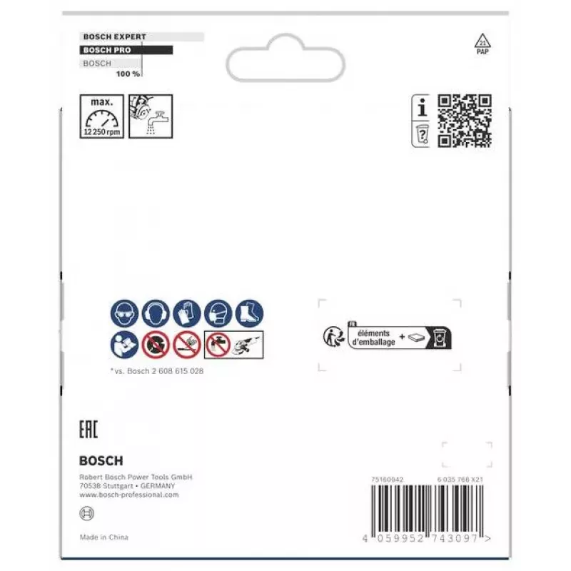BOSCH POWERTOOLS PRO timanttilaikka X-LOCK MultiMaterial, Ø 125 mm (2 kpl, reikä 22,23 mm)