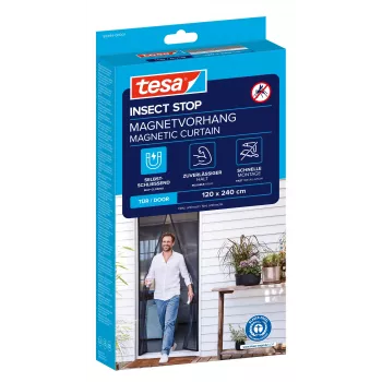 tesa Insect Stop magneettinen hyttysverkko-ovi antrasiitti 1,2 x 2,4 m
