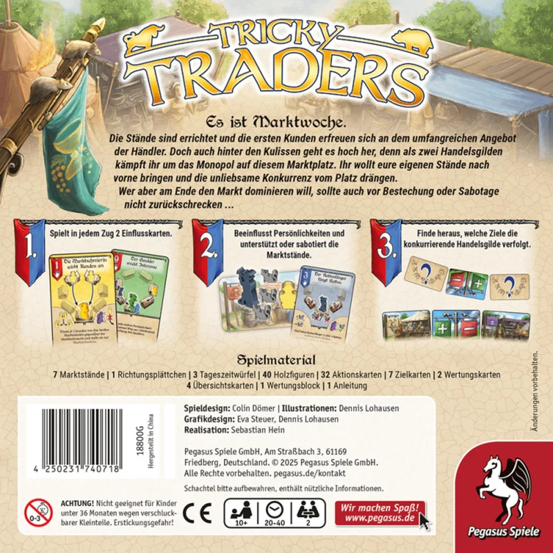 PEGASUS Tricky Traders strategiapeli