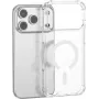 4SMARTS Hybrid Case Ibiza -suojakotelo Apple iPhone 18 Pro Max / 17 Pro Max MagSafe - läpinäkyvä