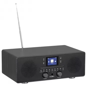 Reflexion HRA23INT DAB+ / FM / internet-radio Bluetoothilla, Spotify Connect, 2,4 tuuman TFT-värinäyttö, 2 x 5 W stereokaiuttimet, musta