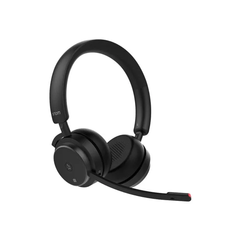 Snom A350D langaton Dual-kuulokemikrofoni Bluetooth-donglella, musta