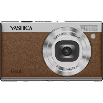 Yashica Tank kompakti digitaalikamera, ruskea