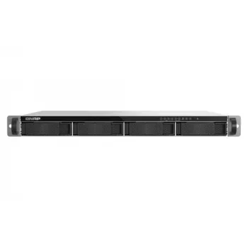 QNAP TS-H665U-RP 1U rack-asennettava NAS-palvelin - Intel Atom C5125 8-ydin, 8GB DDR4 ECC, 6x SATA 6Gb/s + 2x 2,5 tuuman SATA, 2x 2,5GbE, kahdennettu virtalähde