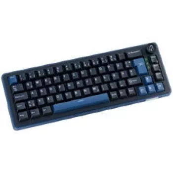 Ducky OK-M 65 mekaaninen pelinäppäimistö, 65 % asettelu, Hot-Swappable KTT lineaariset kytkimet, Per-Key RGB, ISO, PBT Double-Shot -näppäinhatut, johdollinen USB-C, musta
