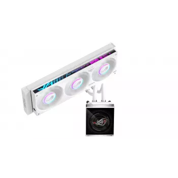 ASUS ROG Strix SLC IV 360 ARGB LCD White Edition All-in-One-nestemäinen CPU-jäähdytin