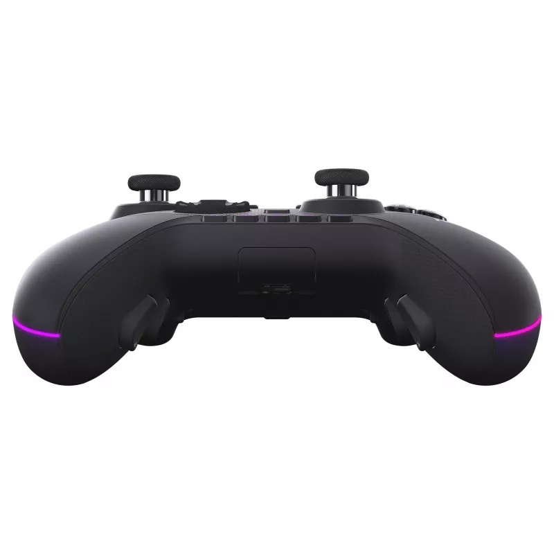 ASUS ROG Raikiri II Pro PC-peliohjain - Triple-Mode (USB-C, 2,4 GHz RF, Bluetooth 5.0), OLED-näyttö, 4 ohjelmoitavaa lisäpainiketta, ESS-DAC, musta