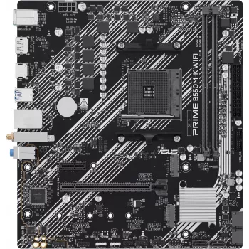 ASUS PRIME B550M-K WIFI AMD AM4 Micro-ATX -emolevy, Wi-Fi 5, DDR4, PCIe 4.0, HDMI, VGA