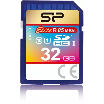 Silicon Power Elite SDHC 32GB UHS-I -muistikortti (SP032GBSDHAU1V10)