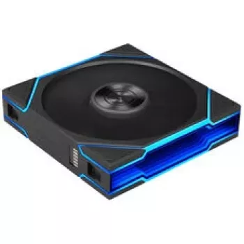 Lian Li UNI FAN TL FLEX Wireless ARGB Reverse Blade 120mm -tuuletin, 3 kpl:n pakkaus ohjaimella, musta