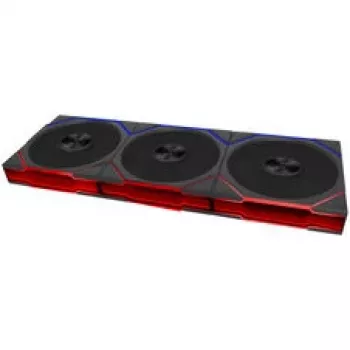 Lian Li UNI FAN TL FLEX Wireless ARGB Reverse Blade 120mm -tuuletin, 3 kpl:n pakkaus ohjaimella, musta