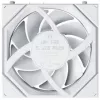 Lian Li UNI FAN TL120 LCD FLEX Wireless ARGB valkoinen 120 mm Reverse Blade -kotelotuuletin