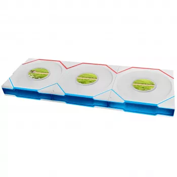 Lian Li UNI FAN TL120 LCD FLEX Wireless ARGB 120mm PWM -kotelotuuletin, 3 kpl:n pakkaus valkoinen