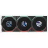 Lian Li UNI FAN TL LCD FLEX Wireless ARGB Reverse Blade 120mm -tuuletin, 3 kpl:n pakkaus ohjaimella, musta