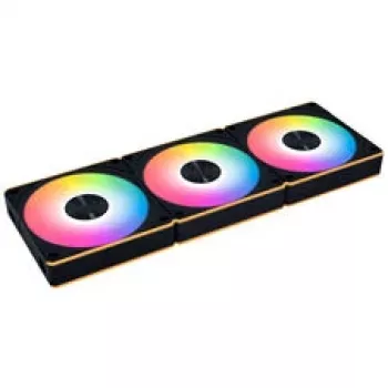 Lian Li UNI FAN CL FLEX Wireless ARGB Reverse Blade 120mm PWM -tuuletin, 3 kpl:n pakkaus ohjaimella, musta