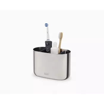 Joseph Joseph EasyStore Luxe suuri hammasharjateline ruostumattomasta teräksestä