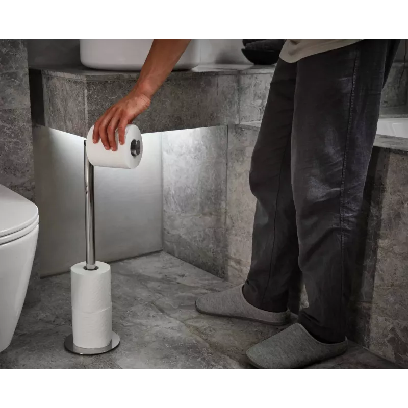Joseph Joseph EasyStore Luxe 2-in-1 ruostumaton teräs wc-paperiteline