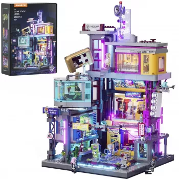 LUMIBRICKS Cyberpunk Neoncity Gamestack LED-neonkilpi