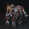 Lumibricks Steamphant Steampunk elefantti LED-rakennussarja 800 osaa USB-käyttöinen näyttelymalli