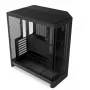 NZXT H6 2026 Mid-Tower Airflow Gaming -kotelo musta Tempered Glass