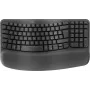 Logitech Ergo Series Wave Keys for Business langaton ergonominen näppäimistö, italialainen asettelu, grafiitti