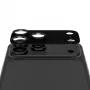 PanzerGlass Fender kameran linssinsuoja iPhone 15 Pro / 15 Pro Max - mustaherukka