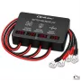 Qoltec 48V akku-balansseri 4 x 12V akulle | 10A | AGM GEL LiFePO4 | LED