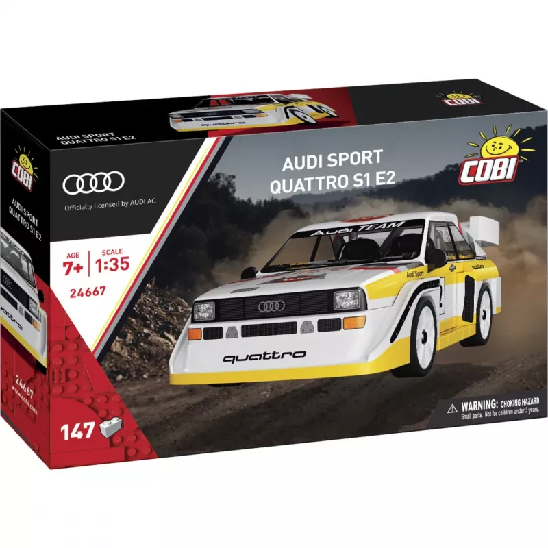 COBI Audi quattro S1 E2 (mittakaava 1:35) rakennuspalikkasarja