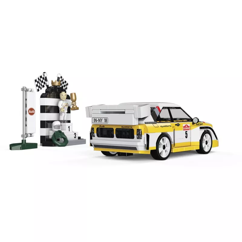 COBI Audi Sport quattro S1 E2 Rally Legend (1985) 1:35 mittakaava rakennuspalikkasarja