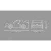 COBI Audi Sport quattro S1 E2 Rally Legend (1985) 1:35 mittakaava rakennuspalikkasarja