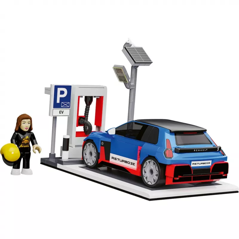 COBI EV Station & Renault 5 Turbo 3E (1:35 mittakaava)