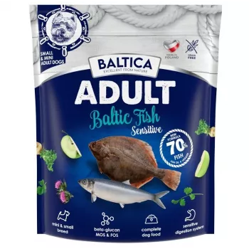 BALTICA Excellent Sensitive Baltic Fish Small Breed Mono kuivaruoka koirille 1 kg