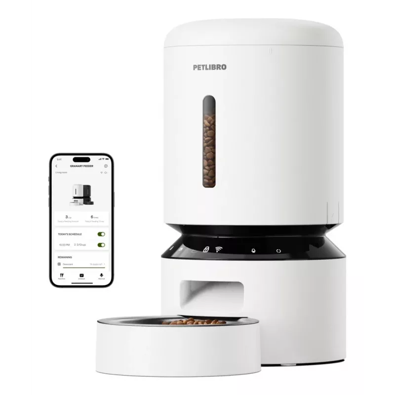 Petlibro Granary WiFi-ruoka-automaatti 5L valkoinen