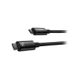 Baseus Tungsten Gold USB-C - USB-C 240W pikalatauskaapeli 1m musta
