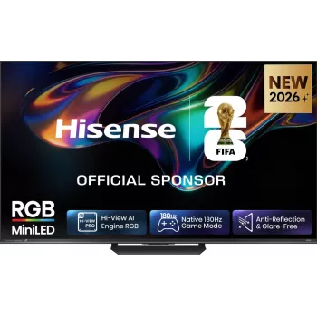 Hisense 75UR8DS 75 tuuman 4K ULED Mini LED Google TV Dolby Vision IQ:lla, 120Hz, 1008 local dimming -vyöhykettä, 60W Dolby Atmos