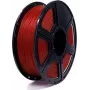 FlashForge PLA 1,75 mm läpinäkyvä punainen 1 kg 3D-tulostimen filamentti
