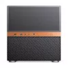 Jonsbo N6 NAS-kuutiokotelo, Micro-ATX, teräs/mesh, musta