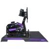 Conspit CPP-Lite 3-polkimen sarja Load-Cell-jarrulla, Hall-ilmiö kaasu ja kytkin, CNC-alumiini, USB, PC