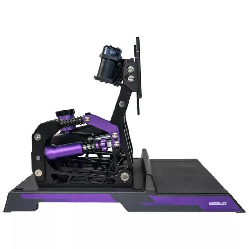 Conspit CPP-Lite 3-polkimen sarja Load-Cell-jarrulla, Hall-ilmiö kaasu ja kytkin, CNC-alumiini, USB, PC